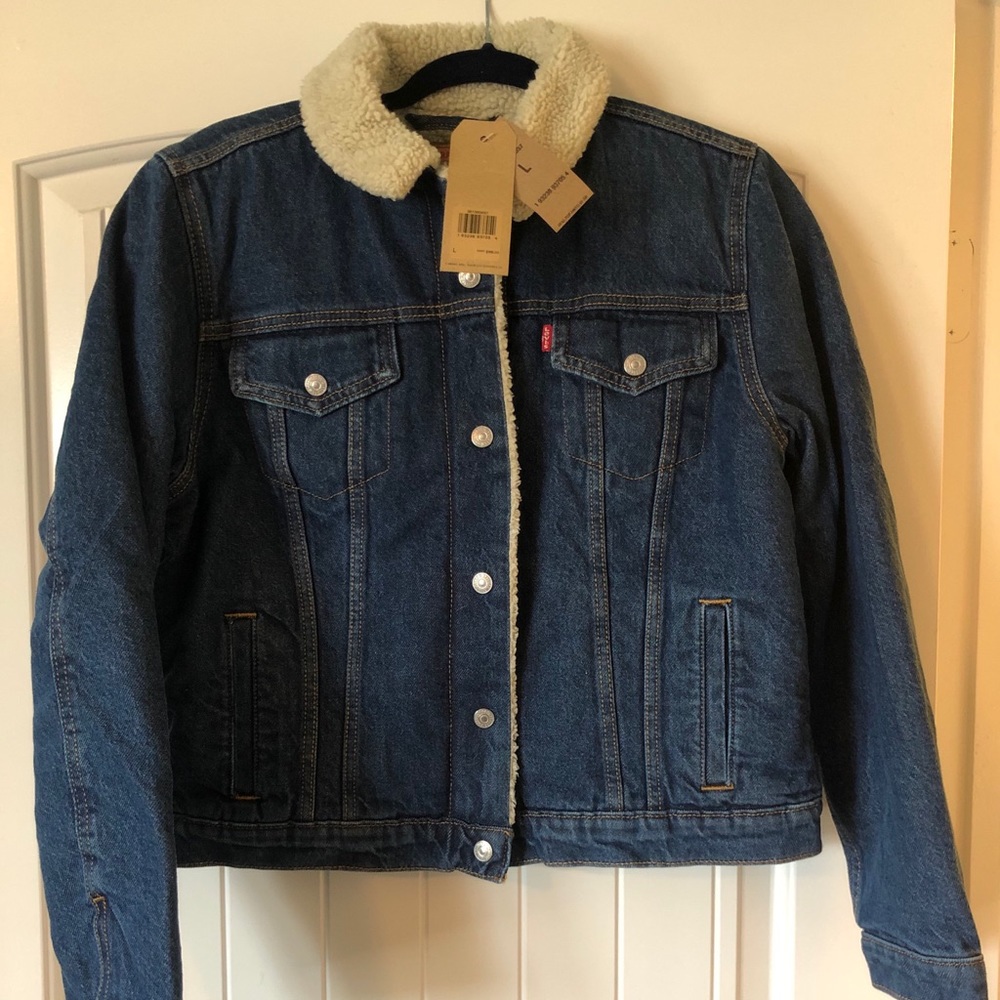 COPY - Levi’s Size L Women’s Sherpa Denim Jacket